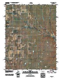 Burdick 2010 topographic map thumbnail