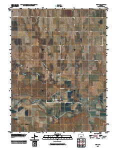 Cedar 2009 topographic map thumbnail