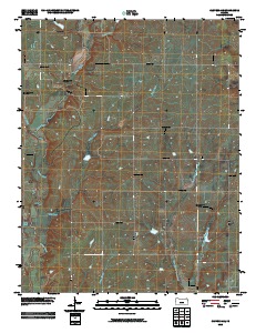 Cloverdale 2010 topographic map thumbnail