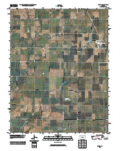 Burns 2010 topographic map thumbnail