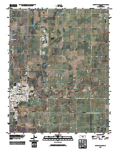 Coffeyville East 2009 topographic map thumbnail
