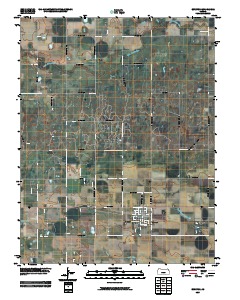 Burrton 2009 topographic map thumbnail