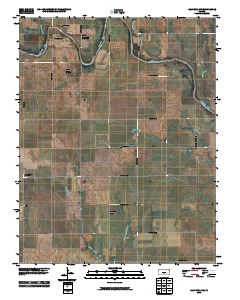 Caldwell NW 2010 topographic map thumbnail