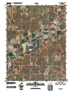 Chapman 2009 topographic map thumbnail