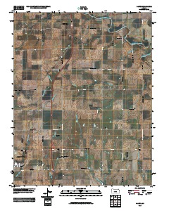Dalton 2010 topographic map thumbnail