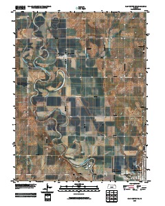Clay Center NW 2009 topographic map thumbnail