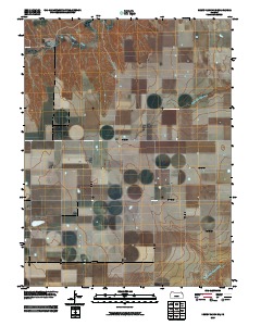 Dewey Ranch SE 2009 topographic map thumbnail