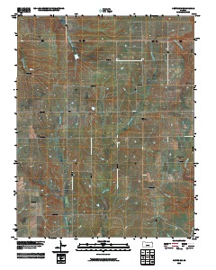 Dexter SW 2010 topographic map thumbnail