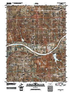 Edwardsville 2009 topographic map thumbnail