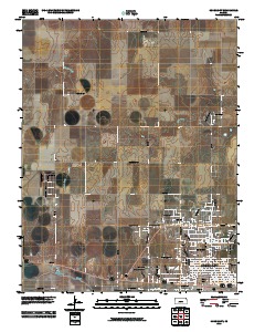 Dodge City 2010 topographic map thumbnail