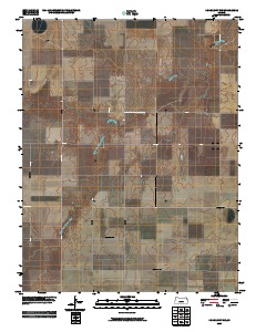 Dodge City NW 2009 topographic map thumbnail