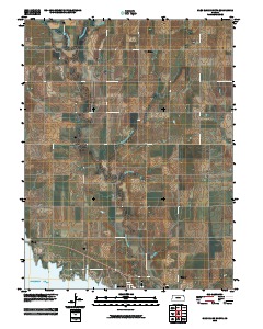 Glen Elder North 2010 topographic map thumbnail