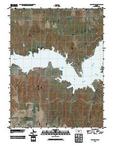Dorrance NE 2010 topographic map thumbnail