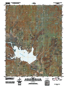 Fall River Lake 2010 topographic map thumbnail