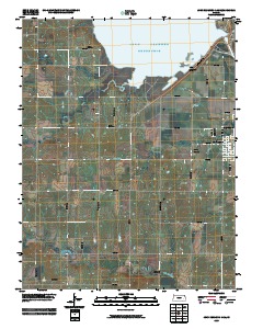John Redmond Dam 2009 topographic map thumbnail
