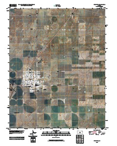 Hugoton 2010 topographic map thumbnail