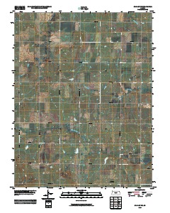 Gridley NW 2009 topographic map thumbnail
