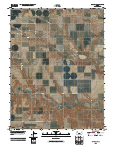 Grinnell NE 2010 topographic map thumbnail