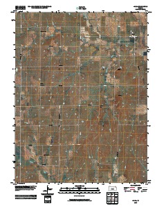 Idana 2009 topographic map thumbnail