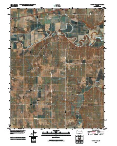 Kansas Falls 2009 topographic map thumbnail