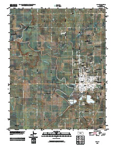 Iola 2009 topographic map thumbnail