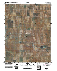 Gove NE 2009 topographic map thumbnail