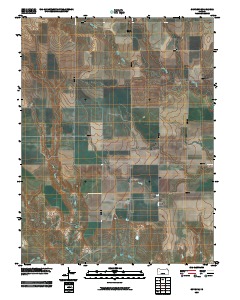 Gove SW 2009 topographic map thumbnail