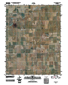 Hargrave 2009 topographic map thumbnail