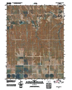 Lenora West 2010 topographic map thumbnail