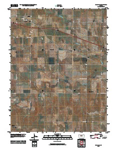 Ogallah 2010 topographic map thumbnail