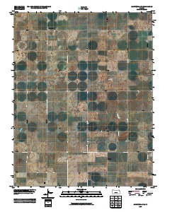 Montezuma NW 2009 topographic map thumbnail