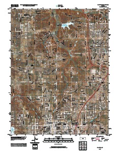 Olathe 2009 topographic map thumbnail