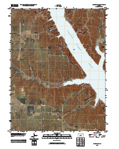 Olsburg SW 2009 topographic map thumbnail