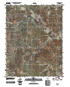Peoria 2009 topographic map thumbnail