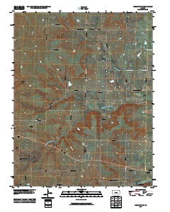 Piedmont NW 2010 topographic map thumbnail