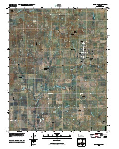 Mound Valley 2010 topographic map thumbnail