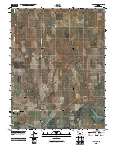 Nicodemus 2009 topographic map thumbnail
