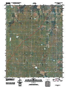 Phenis Creek 2010 topographic map thumbnail