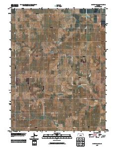 Miltonvale NE 2009 topographic map thumbnail