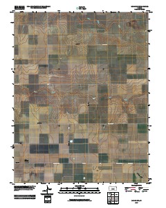 Modoc SW 2009 topographic map thumbnail