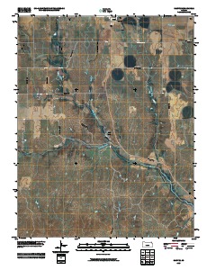 Sawyer 2009 topographic map thumbnail