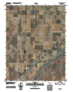 Rozel SE 2009 topographic map thumbnail
