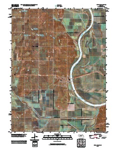 Rulo 2010 topographic map thumbnail