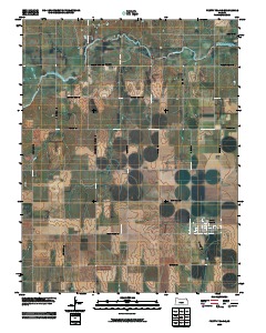 Pretty Prairie 2009 topographic map thumbnail