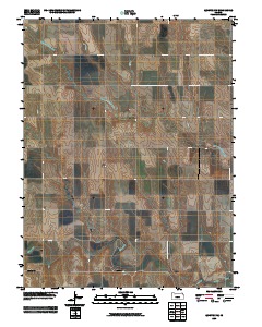 Quinter NW 2009 topographic map thumbnail