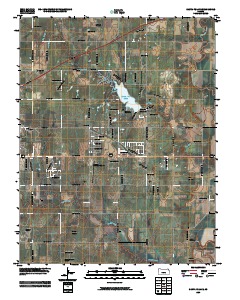 Santa Fe Lake 2009 topographic map thumbnail