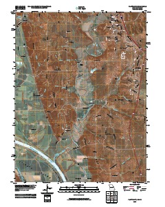 Platte City 2009 topographic map thumbnail