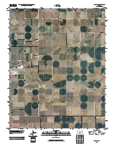 Satanta 2010 topographic map thumbnail