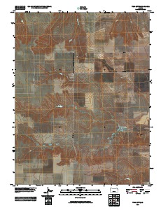 Twin Butte 2009 topographic map thumbnail