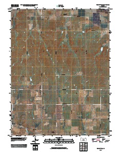 Tescott SE 2009 topographic map thumbnail